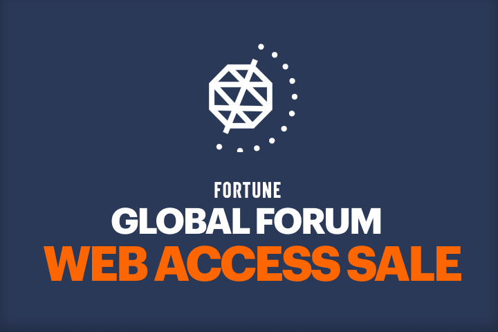 FORTUNE GLOBAL FORUM WEB ACCESS SALE