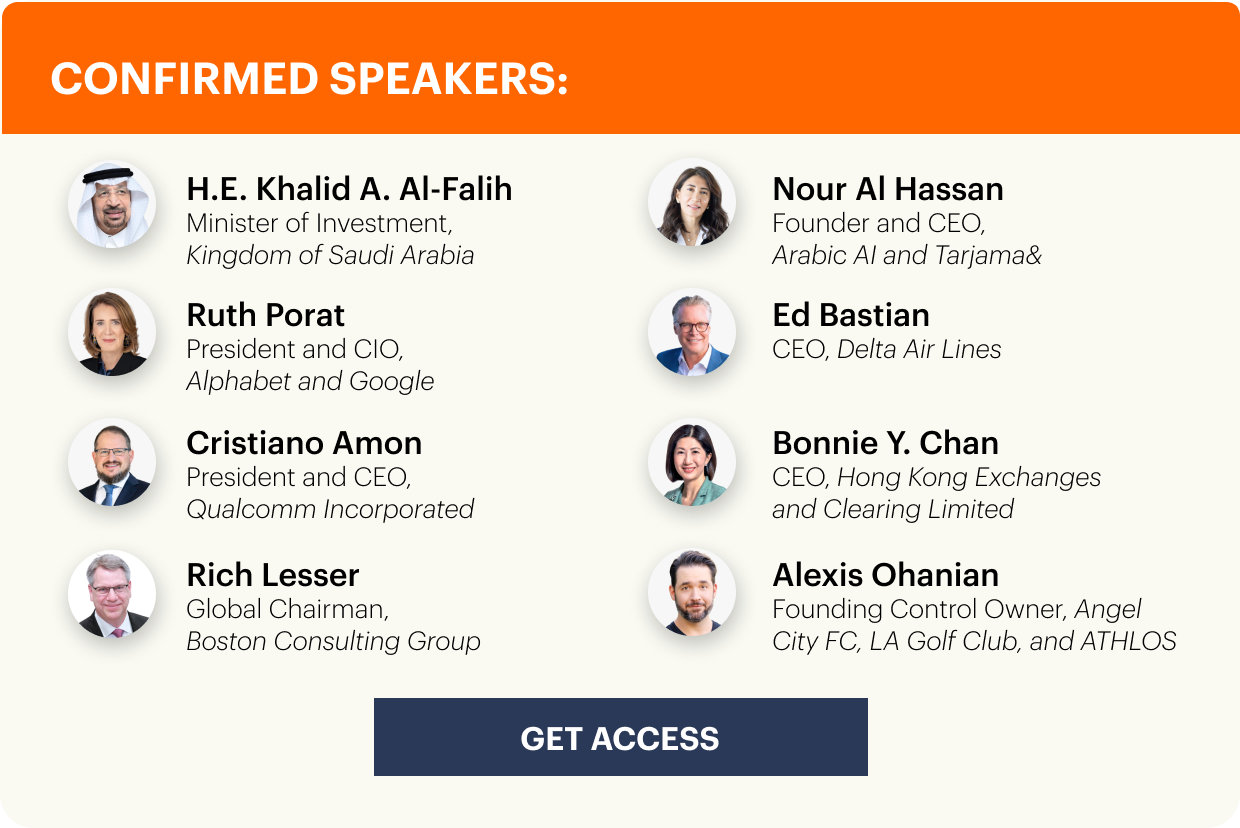 Fortune Global Forum Confirmed Speakers