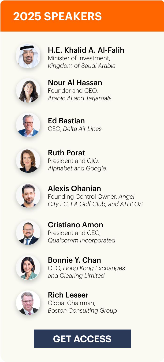 Fortune Global Forum Confirmed Speakers