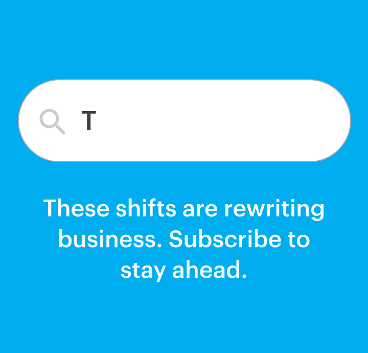 TECH CHANGES, TRADE SHAKEUPS, TARIFF TENSIONS. These shifts are rewriting business. Join to stay ahead.