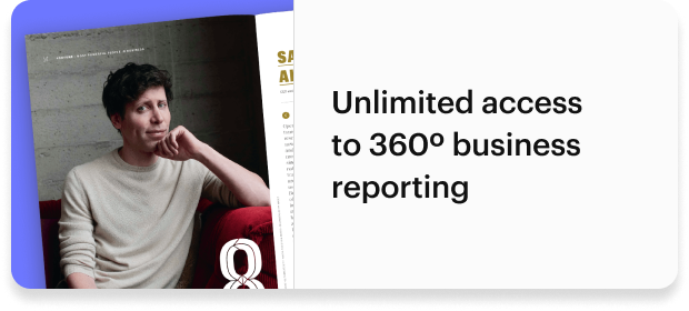Unlimited access to 360º business reporting