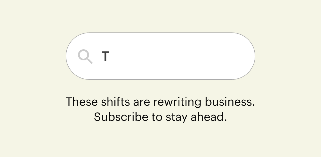 Trade shakeups. Tariff tensions. Tech changes. These shifts are rewriting business. Subscribe to stay ahead.