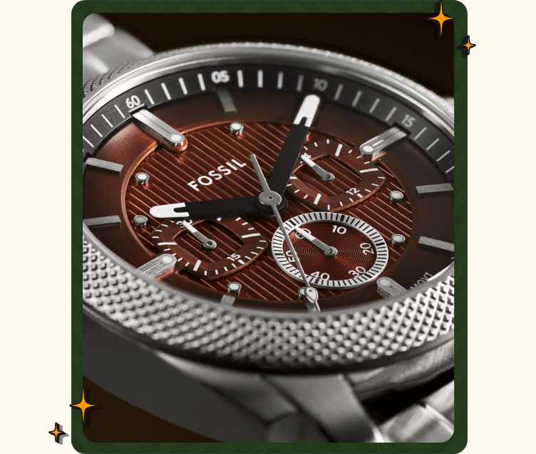 Animation of a variety of the machine watches