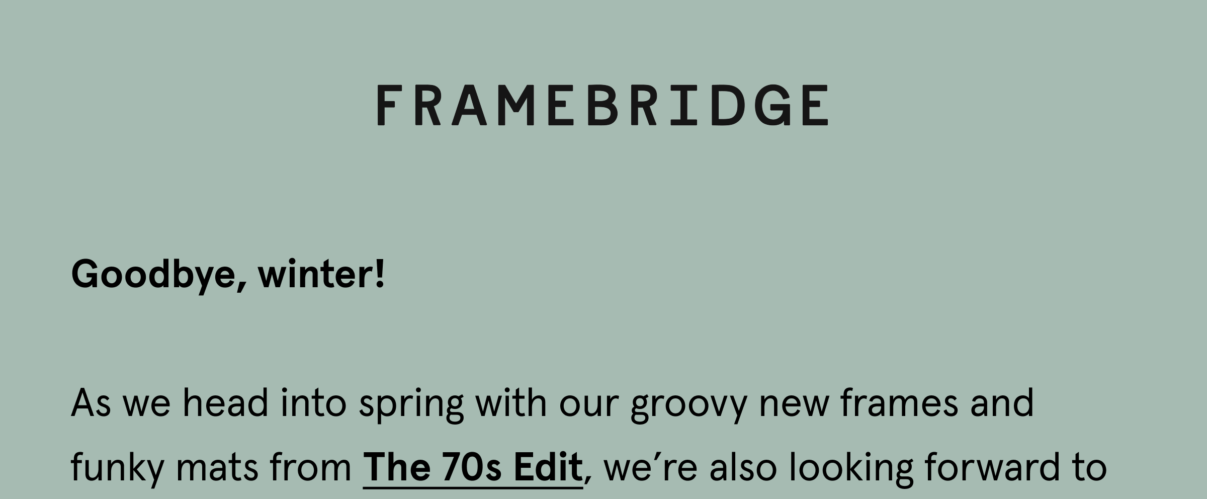 Shop The 70s Edit