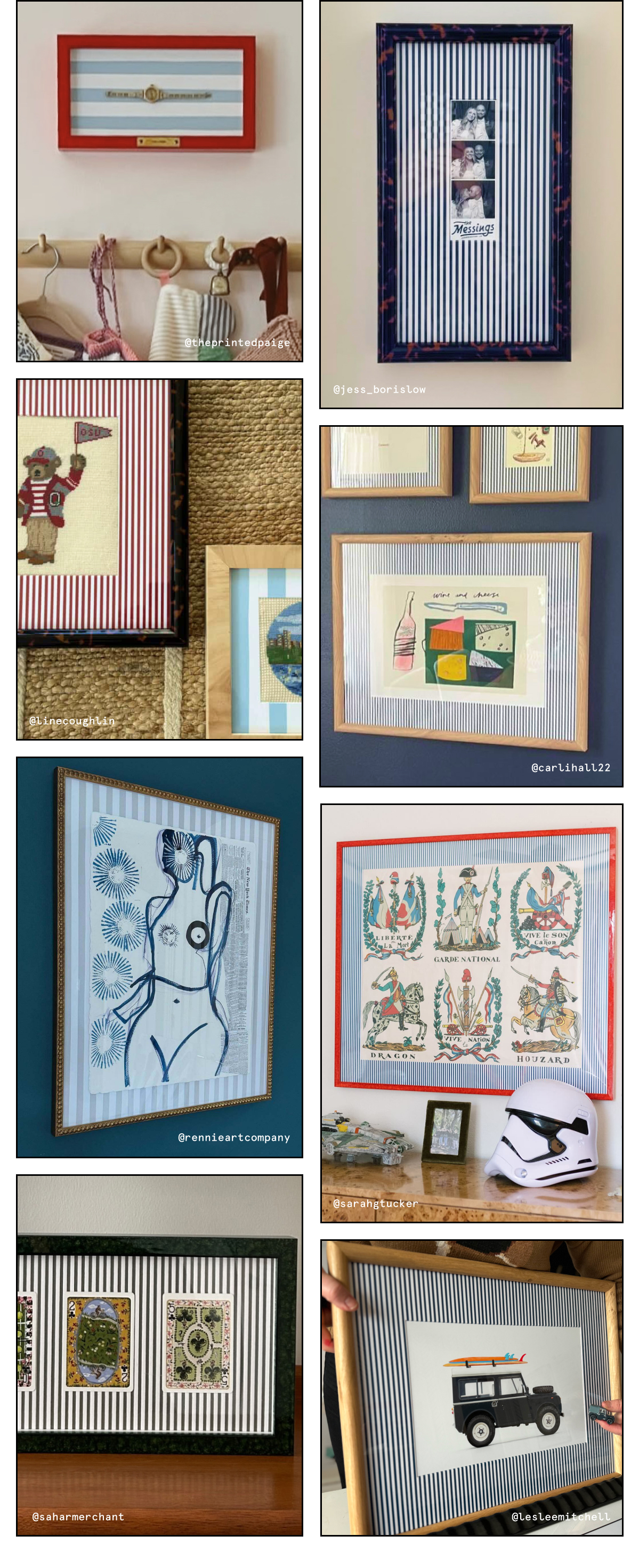  Cue the passport check, the salty sea air, cartons of market strawberries, and another round of spritzes. Our striped mats will have you reliving the warm weather memories all year long.