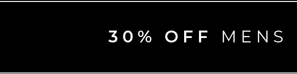 30% Off Mens