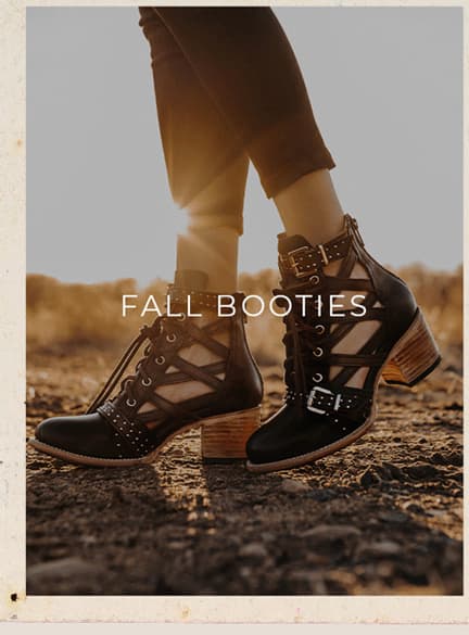 Fall Booties Cheyenne Black Multi