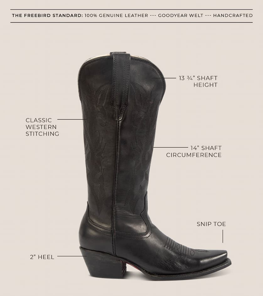 Woodland Black Leather