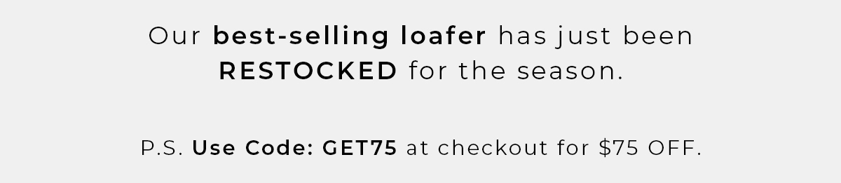 Use Code: Get75 for $75 Off
