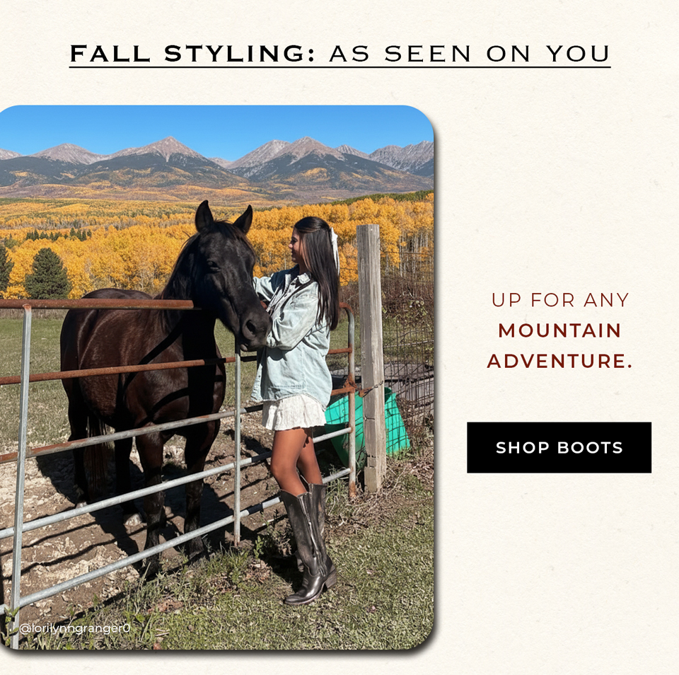 Fall Styling - Wolfgang Black - Shop Boots