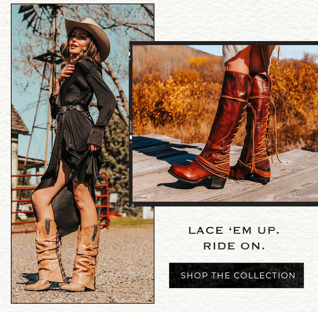 Lace 'Em Up. Ride On. Shop the Collection