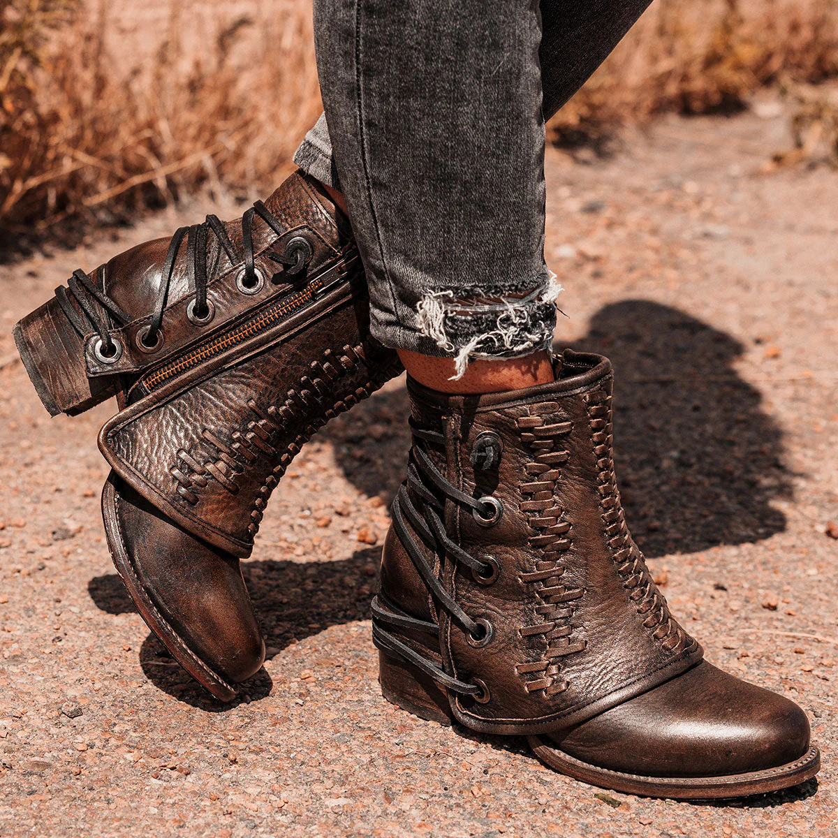 Image of Cedrick - Black Distressed