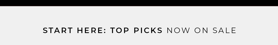 Start Here: Top Picks Now On Sale