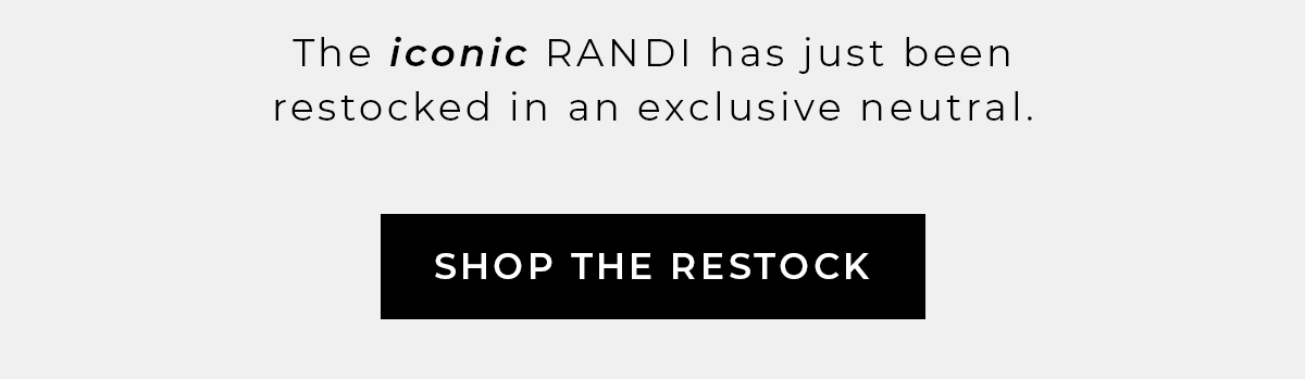 Shop the Restock 