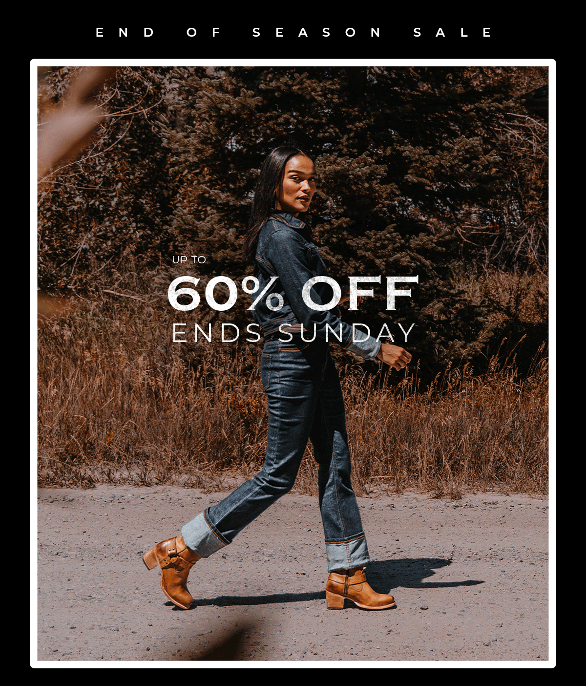 Last Chance: Up to 60% Off Ends Sunday 