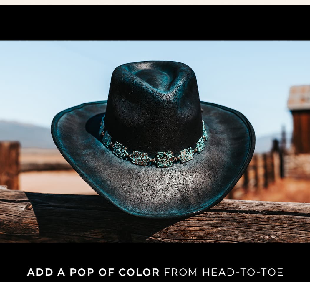 Add a pop of color from head to toe