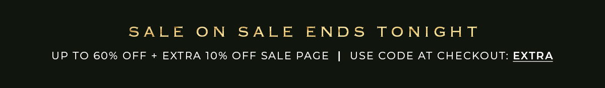 Sale on Sale Extra 10% Off Sale Page
