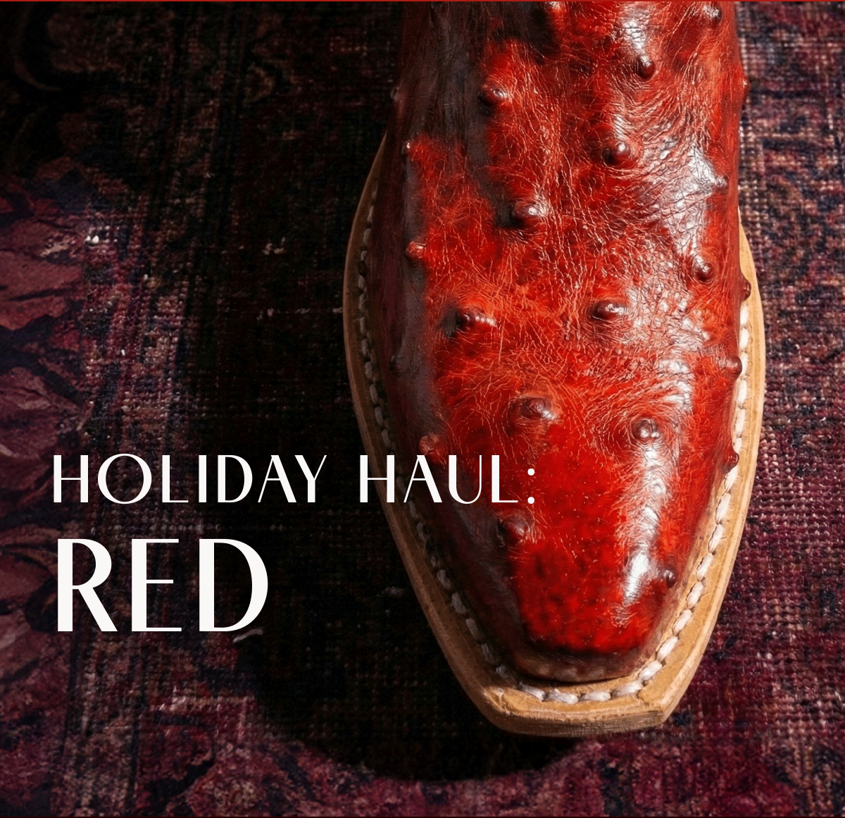 Holiday Haul: Red