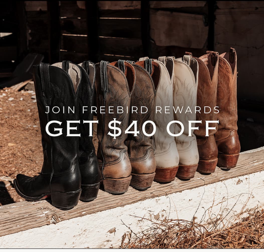 Join Freebird Rewards and Get $40 Off