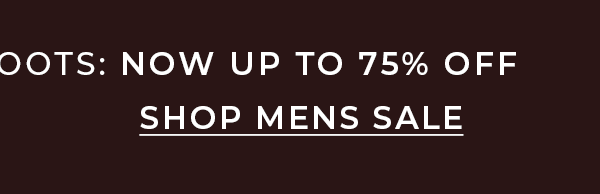 Shop Men's Sale
