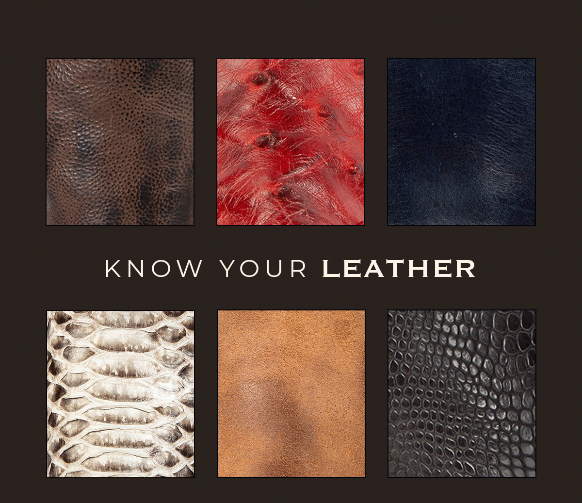 Know Your Leather