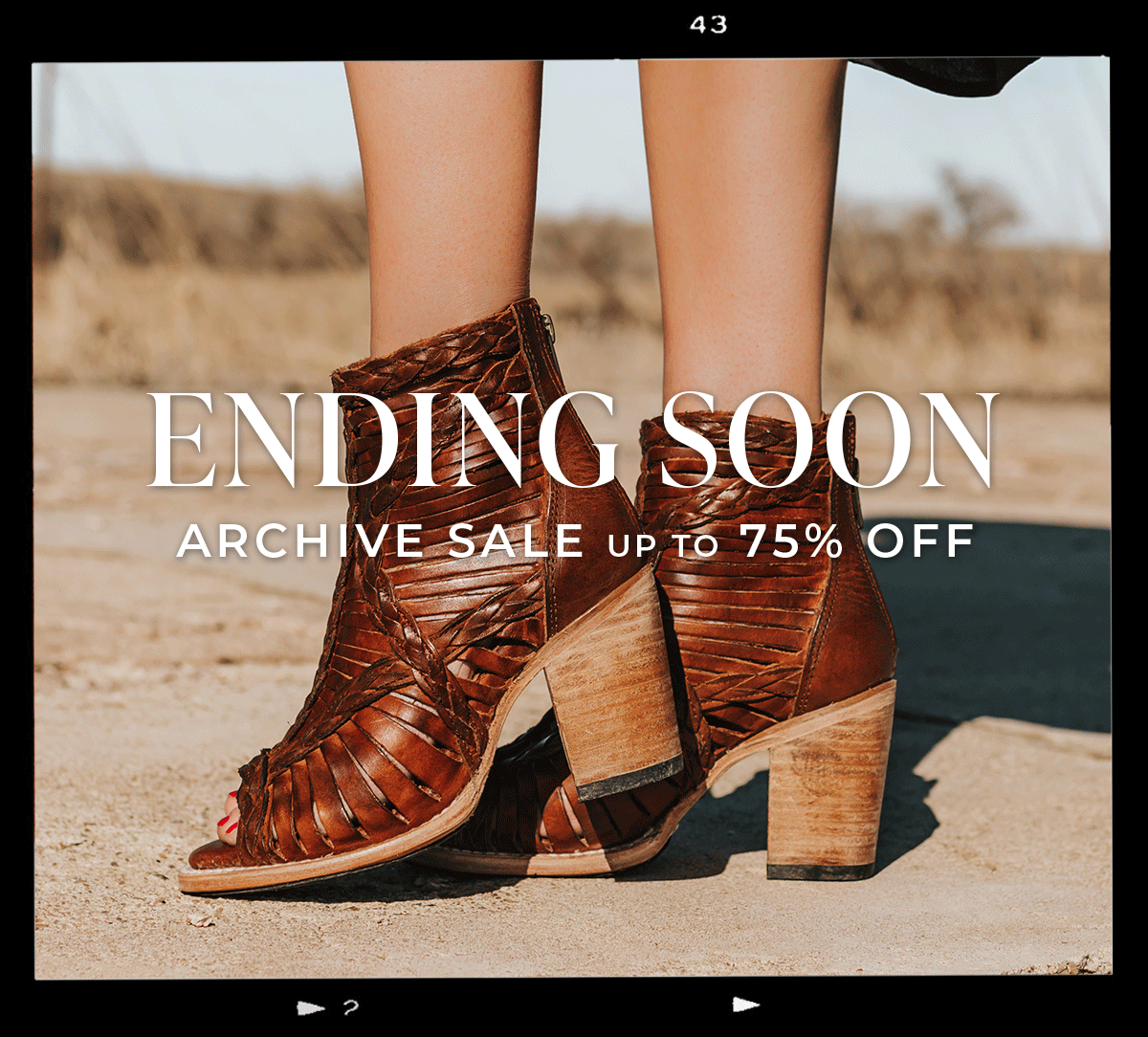 Ending Soon: Archive Sale up to 75% off
