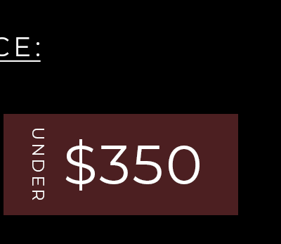 Under $350