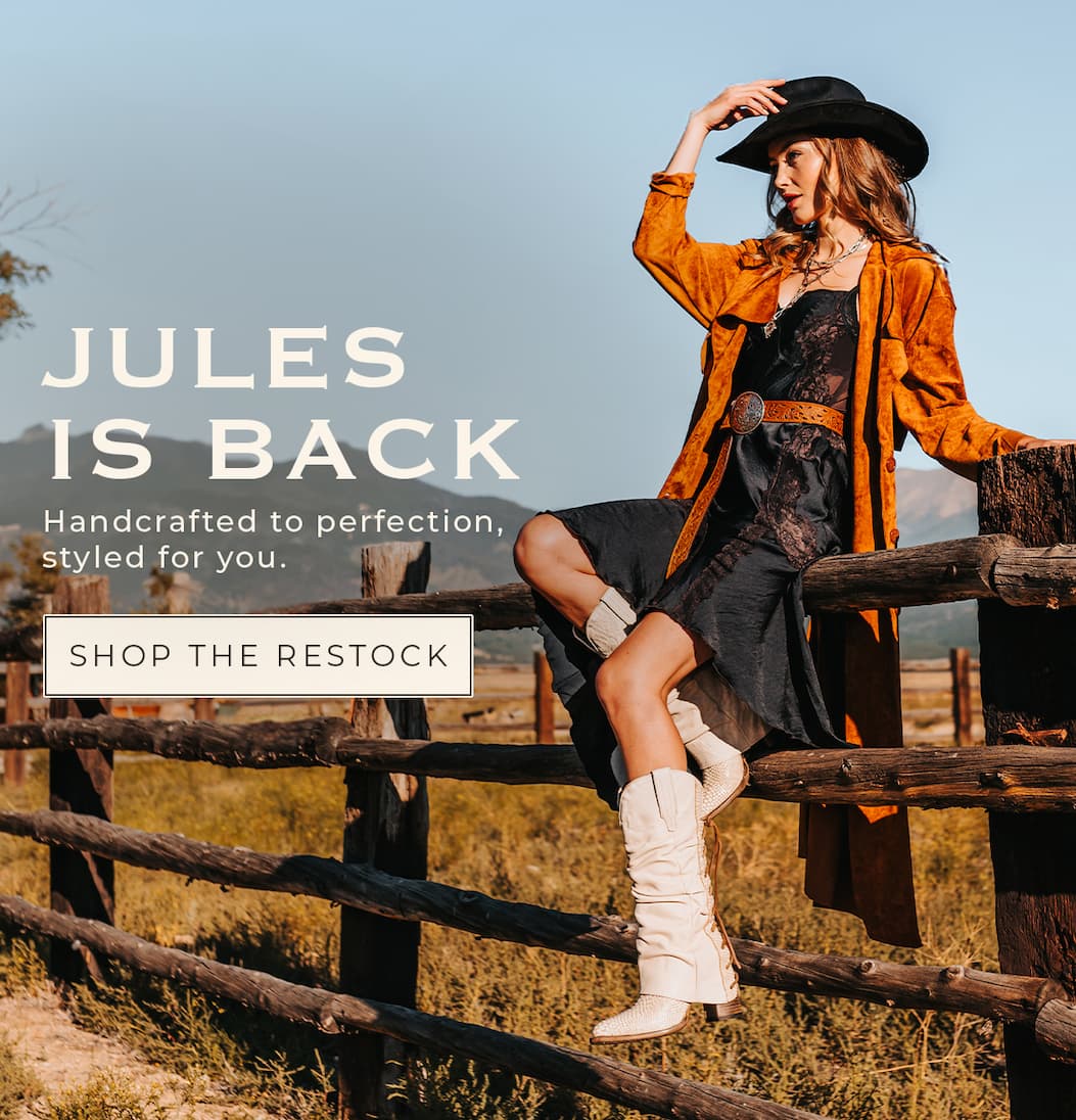 JULES is back. Shop the restock.