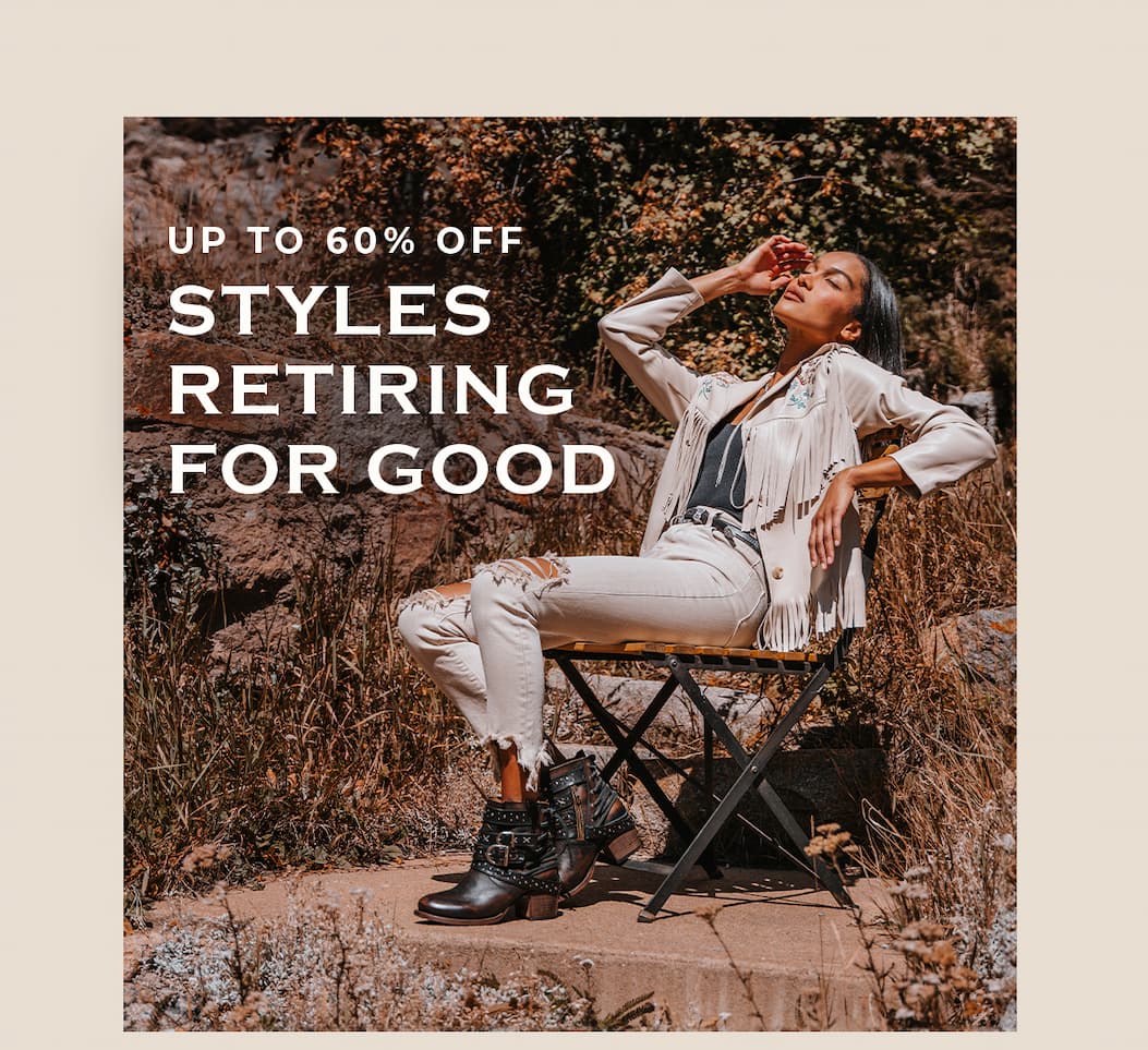 Up to 60% off: Styles Retiring For Good