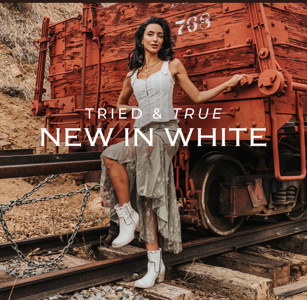Tried & True. New in White.