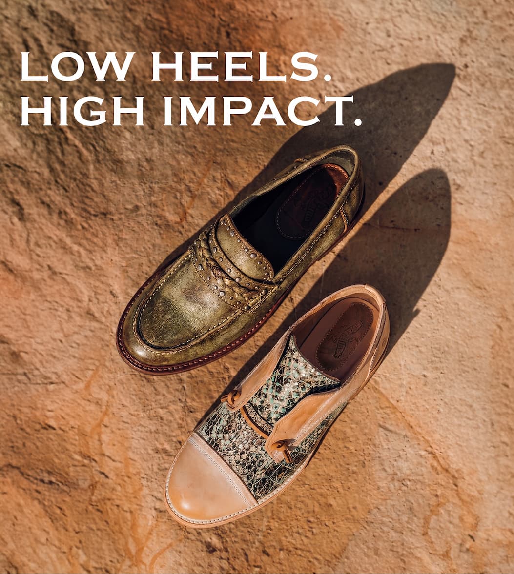 Low Heels. High Impact.