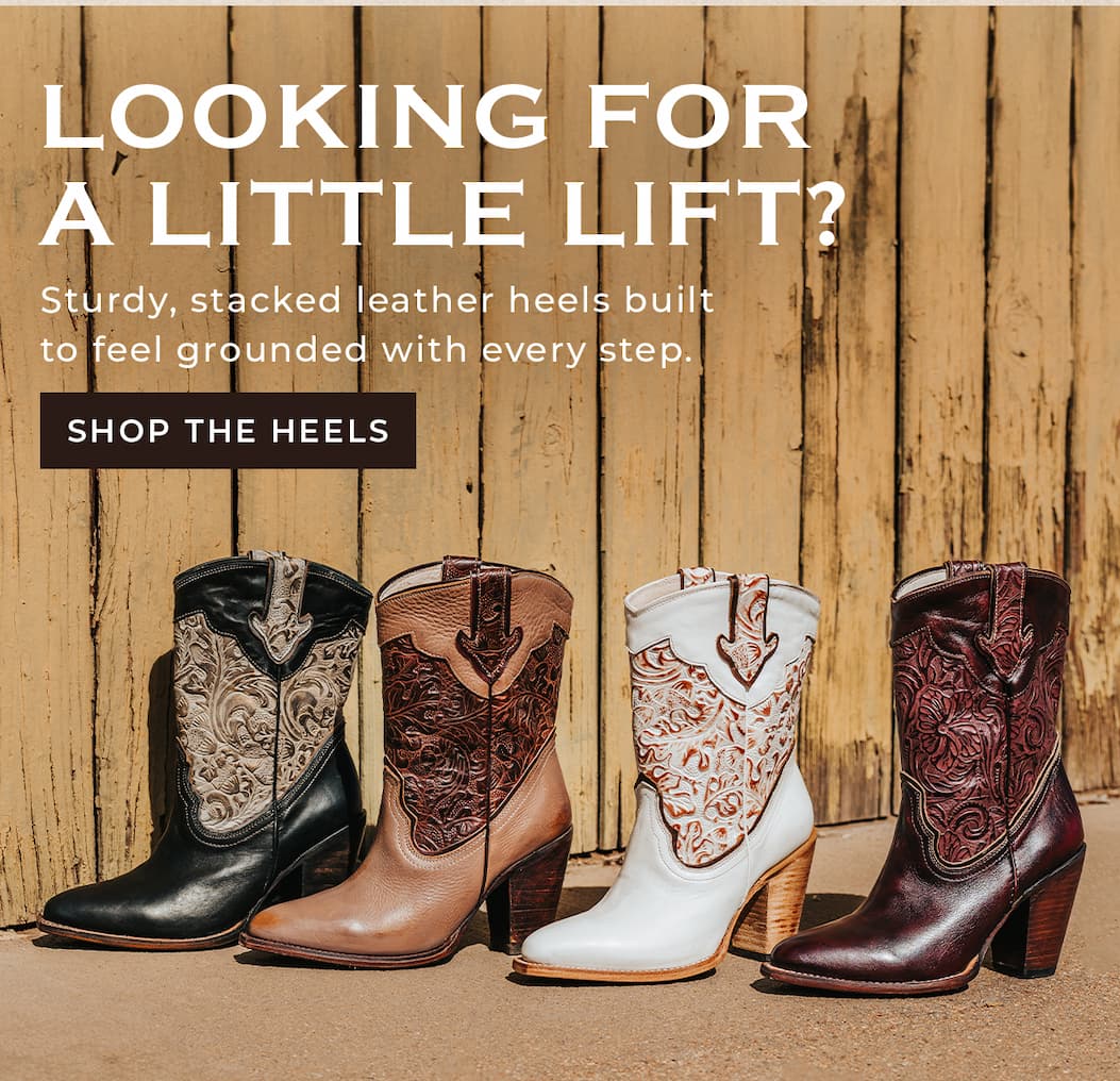 Looking for a little lift? Shop Heels