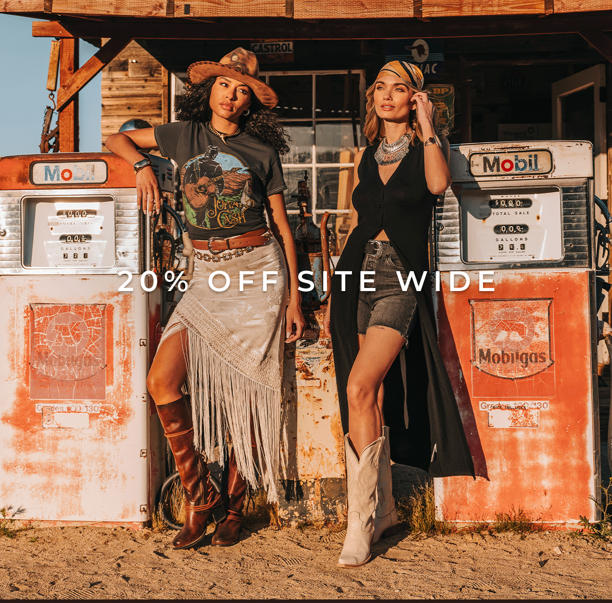 One Day Left. 20% Off Site Wide.