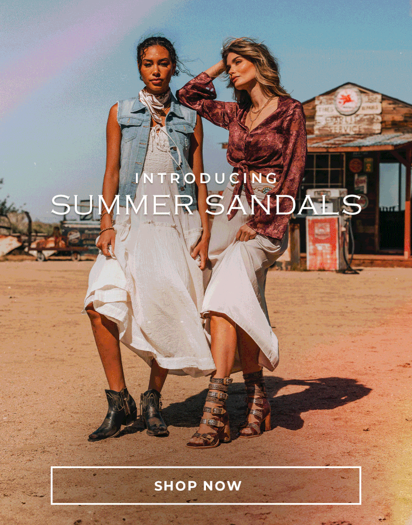 Introducing Summer Sandals. Shop Now.