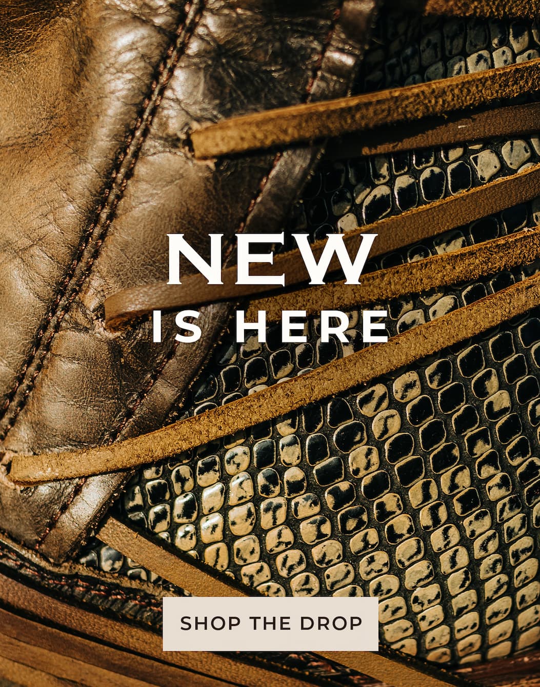 New Is Here. Shop The Drop.