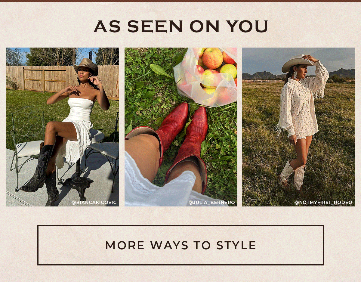 More Ways to Style