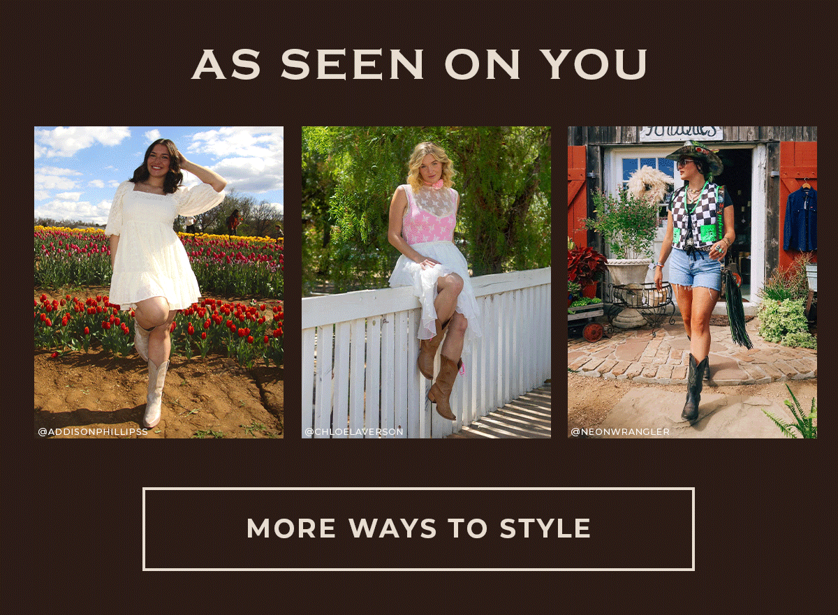 As Seen On You