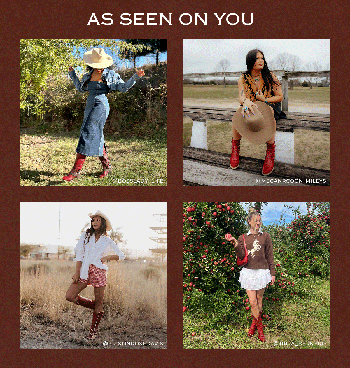 As Seen On You