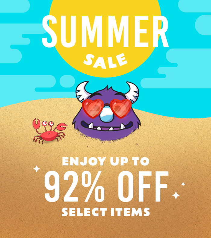 Summer Sale Enjot up to 92% Off Select Items!