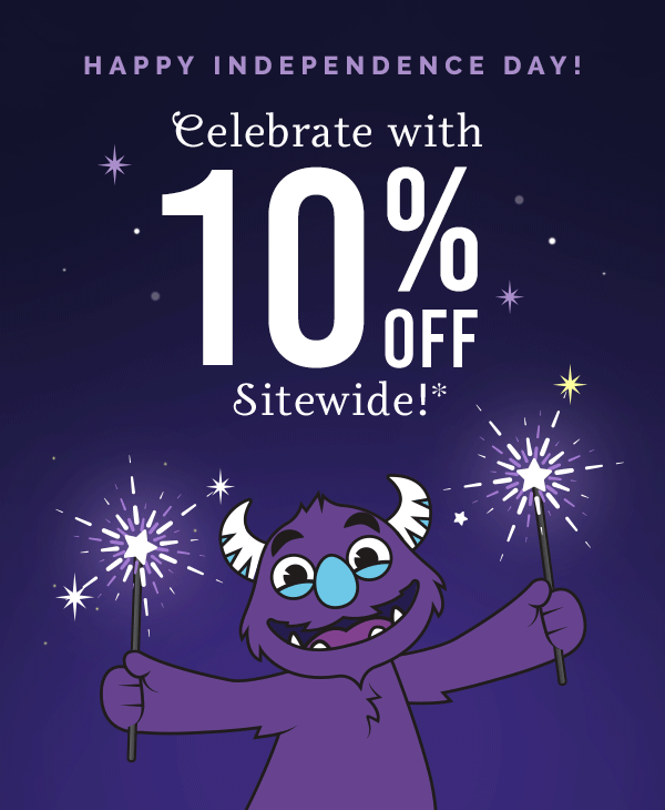Happy Independence Day! Celebrate with 10% Off Sitewide