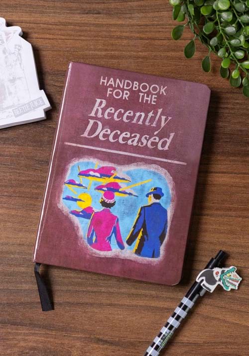 Handbook for the Recently Deceased Notebook Beetlejuice Set
