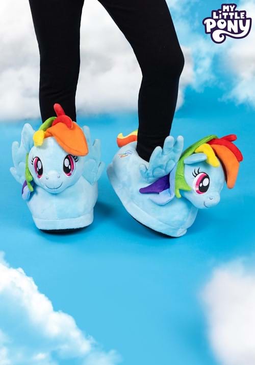 Kid's My Little Pony Rainbow Dash Slippers