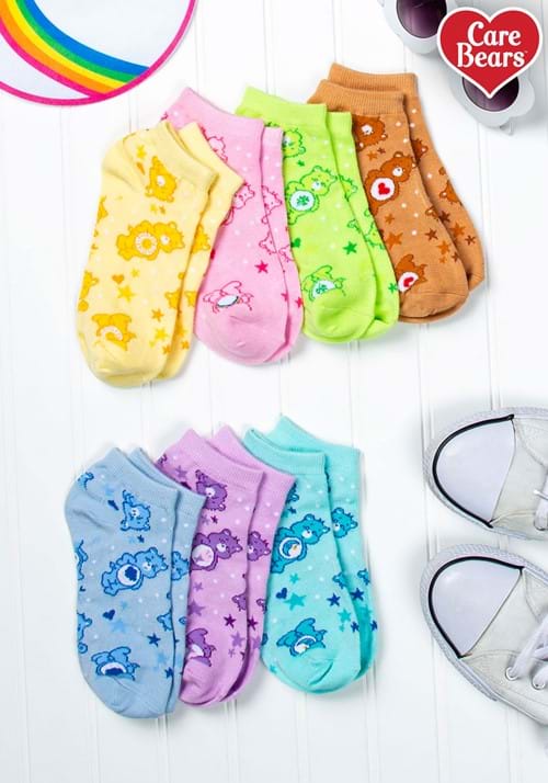 Bears All-Over Care Bears Sock Pack for Adults