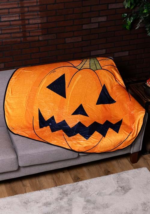 Pumpkin Shaped Halloween Comfy Blanket