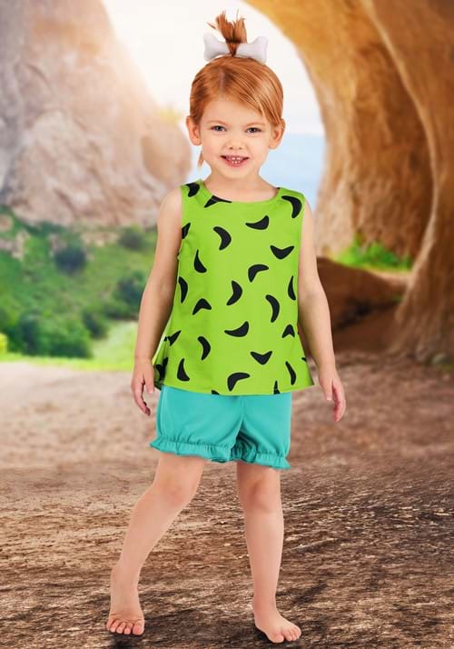 Classic Flintstones Pebbles Toddler Costume for Girls