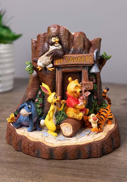 Winnie the Pooh Carved by Heart Diorama by Jim Shore