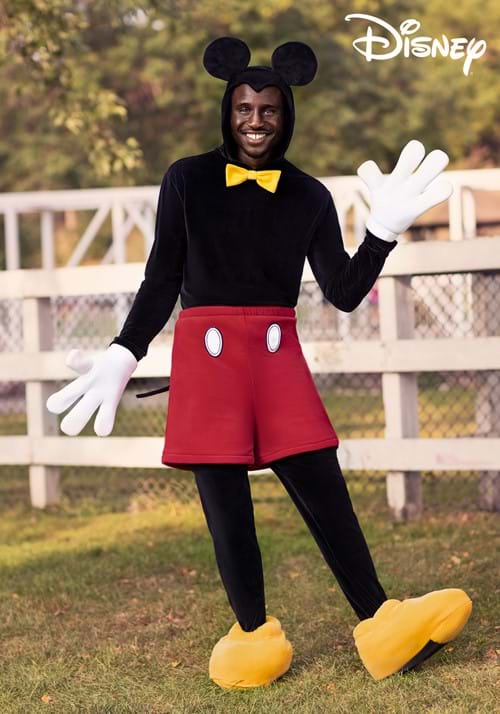 Deluxe Disney Mickey Mouse Costume for Men