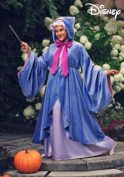 Plus Size Women's Premium Fairy Godmother Costume