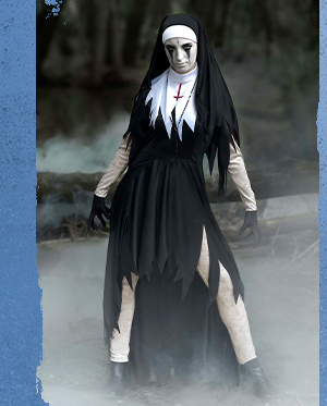 Dreadful Nun Womens Costume