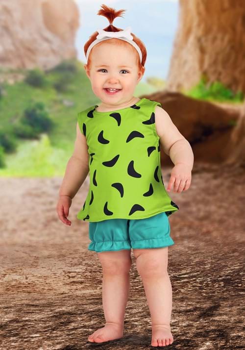 Infant Pebbles Classic Flintstones Costume